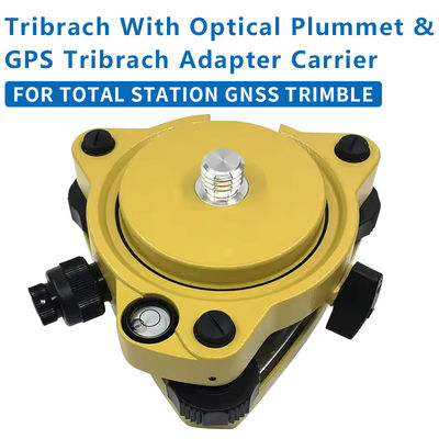 ซื้อ Tribrach สีเหลืองพร้อมปรับปรุงที่ติดตั้งด้วย Optical Plummet พร้อม 5/8X11 Thread สําหรับสถานี GNSS ทั้งหมด TRIMBLE ชุดทั้งหมด การผลิตออนไลน์