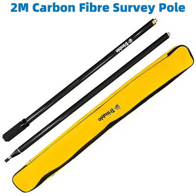 ซื้อ เสาสำรวจ GPS RTK 2M คาร์บอนไฟเบอร์ เสาสำรวจ GPS 2 ส่วน พร้อมปริซึมสากล Trimble เสา GPS Centering Roc การผลิตออนไลน์