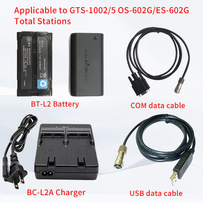 ซื้อ Suitable for GTS-1002/5, OS-602G/ES-602G Total Stations BT-L2 Battery BC-L2A Charger การผลิตออนไลน์