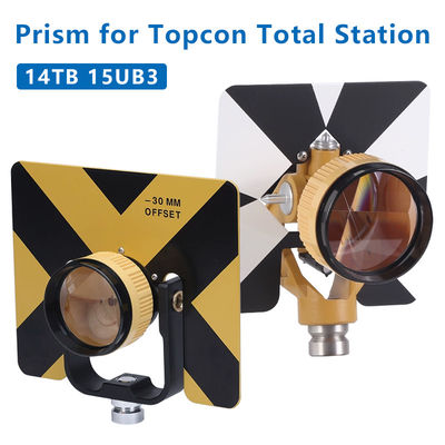 พริซมเดียวที่เข้ากันได้สําหรับ Topcon SOUTH FOIF สถานีทั้งหมดที่ตรวจสอบคงที่ -30/0 มม 5/8x11 ผู้หญิง