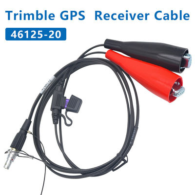 ทริมเบิ้ล จีพีเอส สายไฟฟ้าแรงหนักสําหรับ RTK R6 R8 R7 4700 4800 สายรับสายไปยังคลิปแอลลิเกเตอร์ ทริมเบิ้ล สายไฟฟ้า 7 ปิน