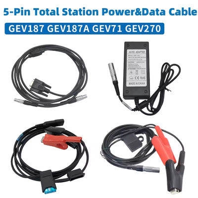 5 Pin Y Cable Adapter สําหรับเชื่อมต่อ Leica TS/TM60/50/30 Total Station กับ PC และพลังงาน