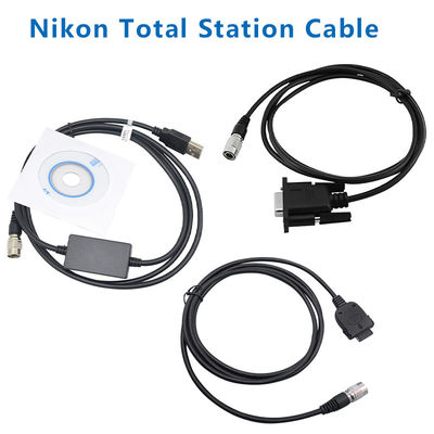 6 PIN USB RS232 PDA อินเตอร์เฟซเคเบิลดาวน์โหลดข้อมูลสําหรับ Nikon Survey ค่าไฟฟ้ารวมสถานี DTM532/452/330