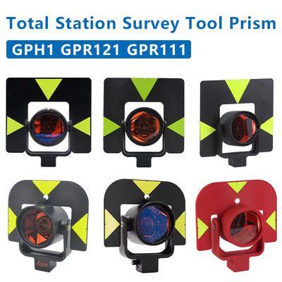 GPR111GPH1 GPR121 พริซมเดียวสําหรับ LeicCa สถานีรวม พริซมเครื่องสํารวจออฟเฟส 0 มม เสมอด้วยกระเป๋าอ่อน