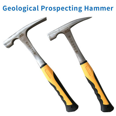 เครื่องมือมืออาชีพ Claw Hammer เหล็กคาร์บอนสูง Geological Hammer Integrated Forging Multifunctional Hardware Tool สําหรับนักไม้