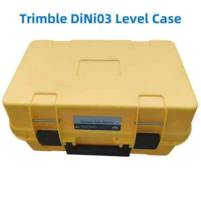 กล่องเก็บเครื่องมือปรับระดับใหม่ กล่องเก็บระดับพลาสติกสำหรับ Trimble DiNi03 กล่องอุปกรณ์สำรวจ สีเหลือง