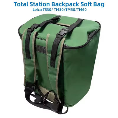 สีเขียว Soft Kit Backpack กระเป๋าถือสําหรับ Leica TS TM30 50 60
