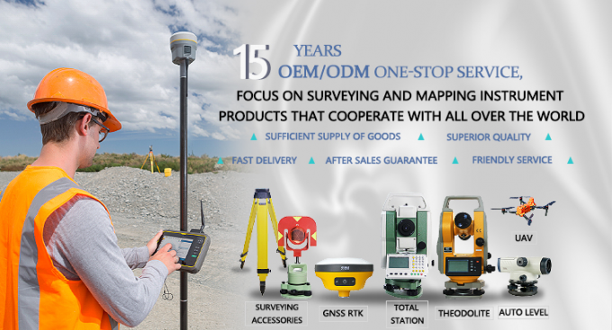 อุปกรณ์สํารวจ GPS RTK Base และ Rover FOIF A60 PRO 1408 ช่องทาง GNSS GPSS RTK RECEIVER 1