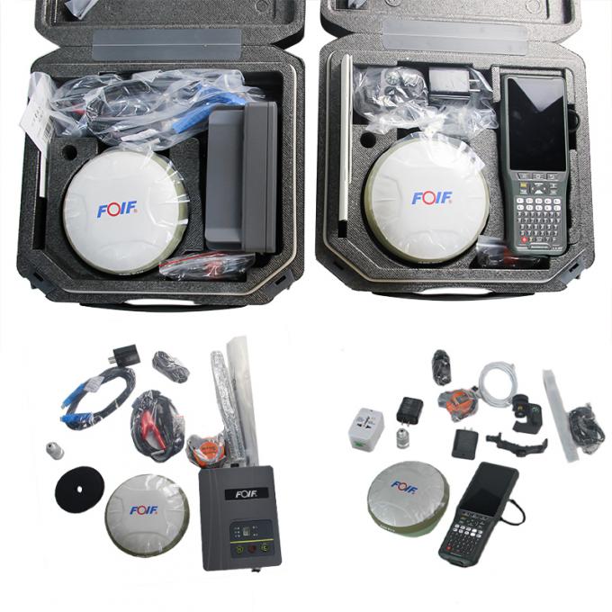 อุปกรณ์สํารวจ GPS RTK Base และ Rover FOIF A60 PRO 1408 ช่องทาง GNSS GPSS RTK RECEIVER 4